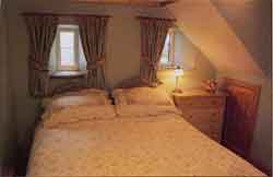 View of the bedroom in Briar Cottage