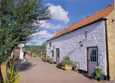 Courtyard view of Bramble and Briar Cottages - Rose Cottage Farm, Sutton-under-Whitestonecliffe